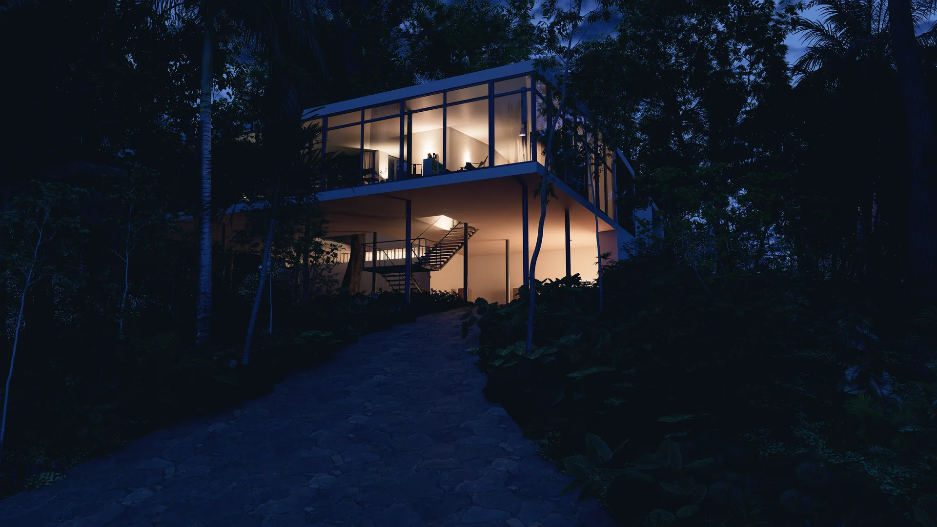 Casa de Vidro — enquadramento 02